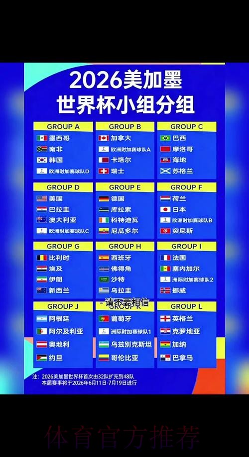 2026世界杯小组赛赛程今日高清直播怎么看